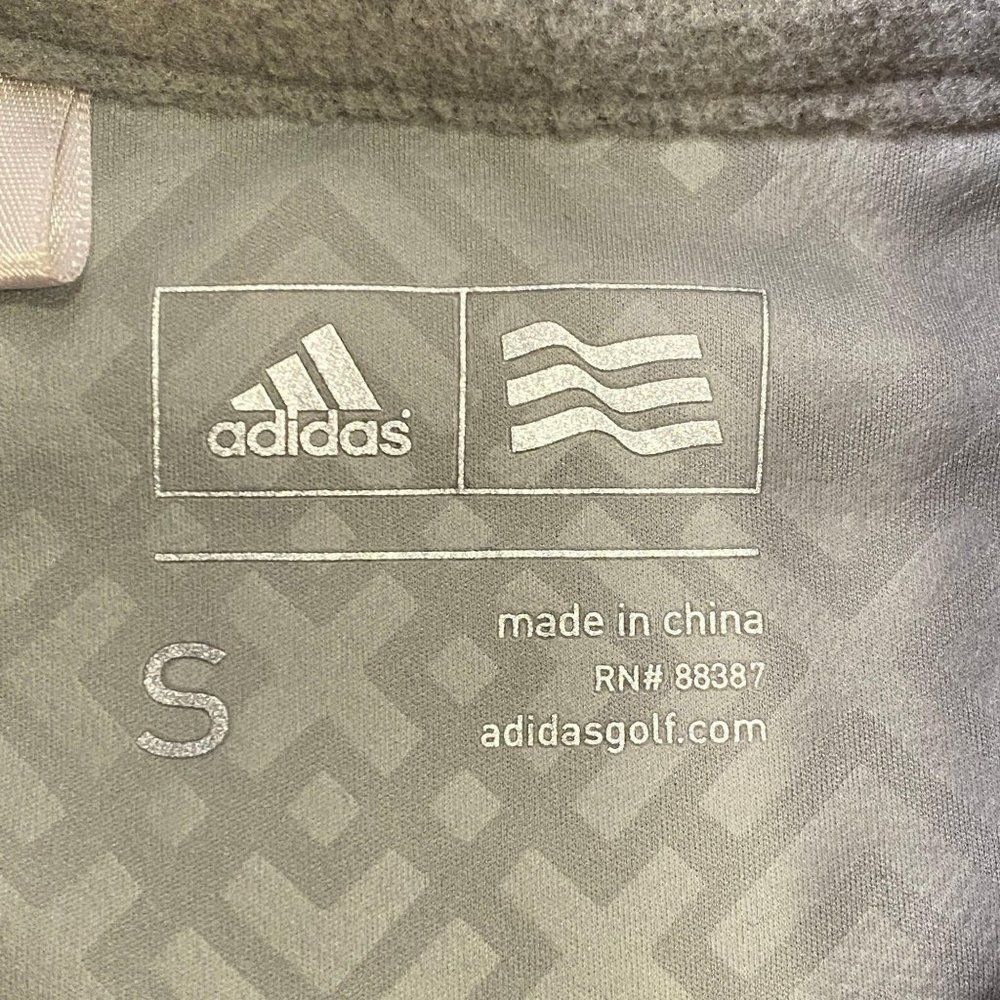 ADIDAS Gray Quarterzip Jacket - Picture 8 of 8